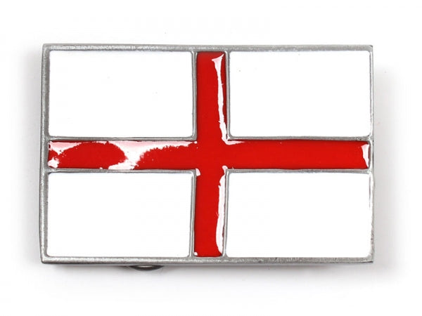 England flag belt buckle