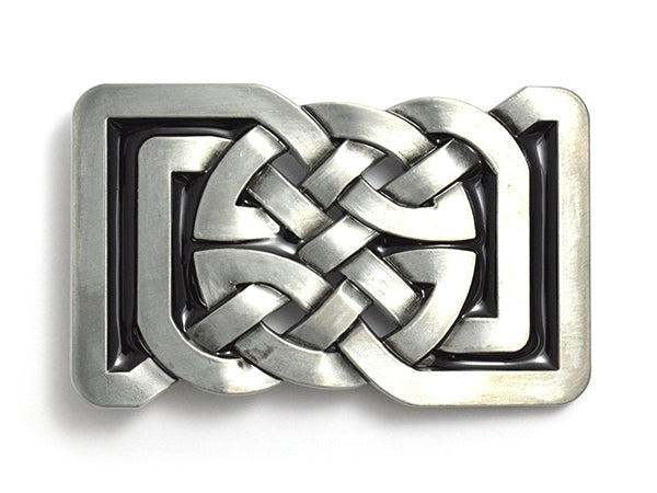 Rectangular Celtic Knot Belt Buckle