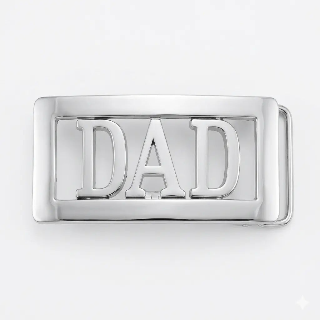 Dad Personalised Belt Buckle - Ideal for fathers day