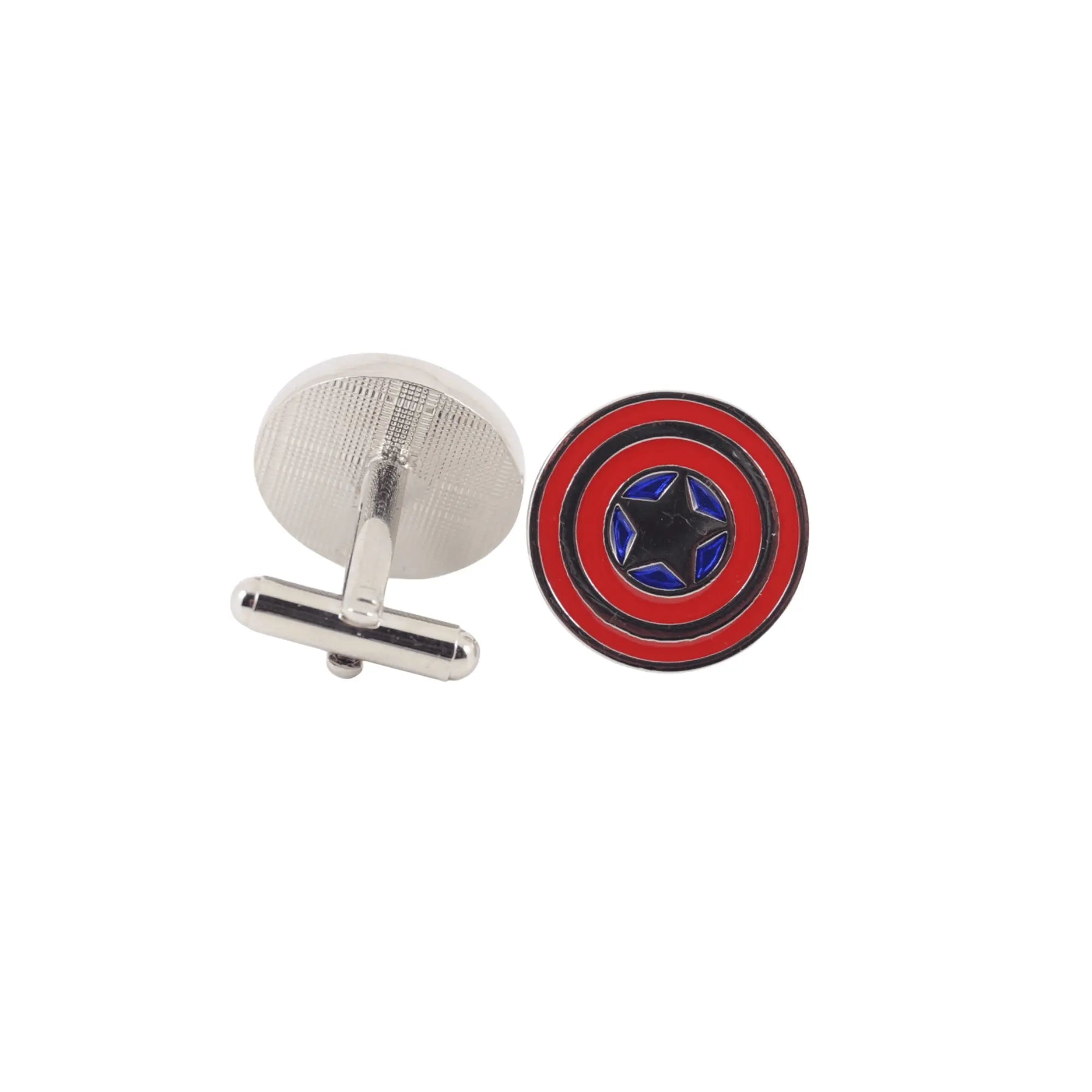 Captain America Cufflinks Flash My Buckle