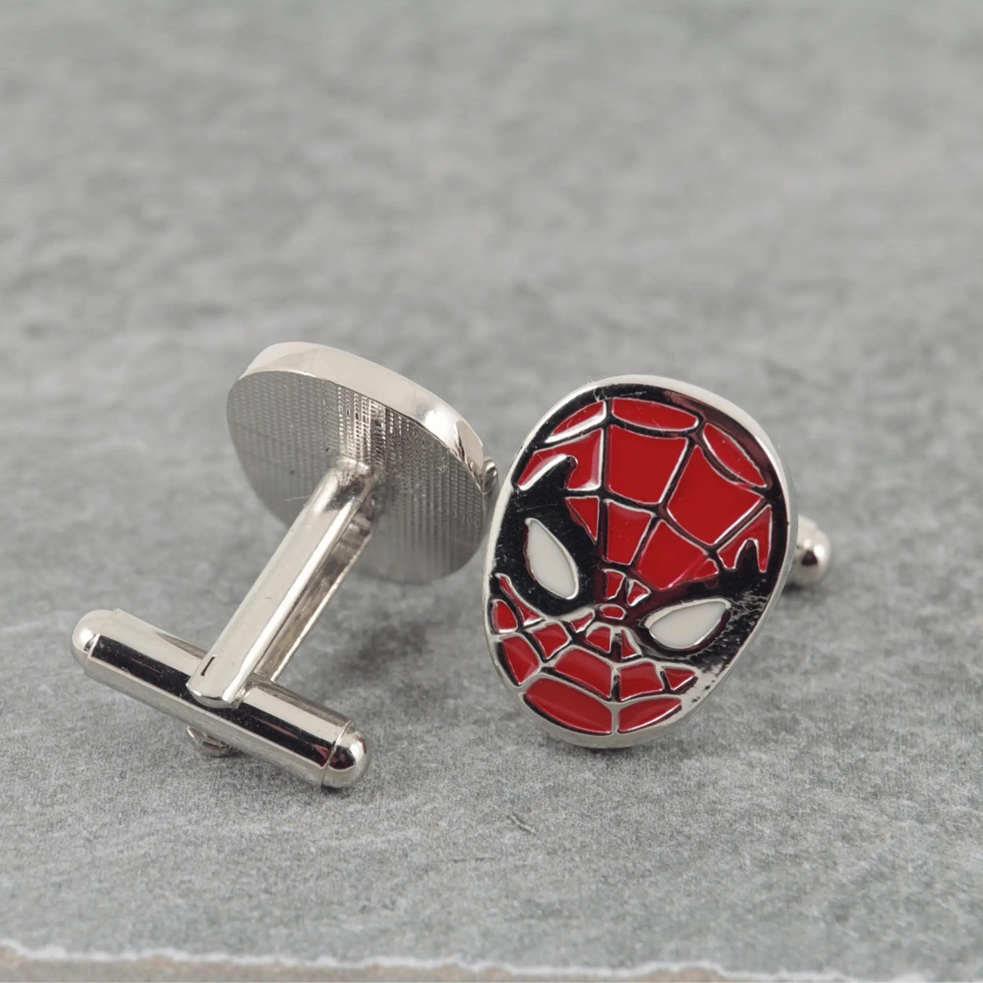 Spiderman Cufflinks Flash My Buckle