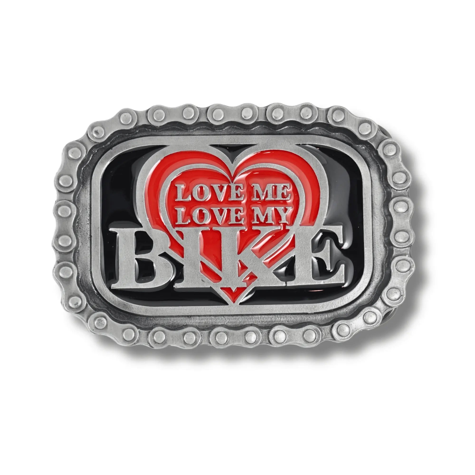 Love My Bike Belt Buckle Flash My Buckle