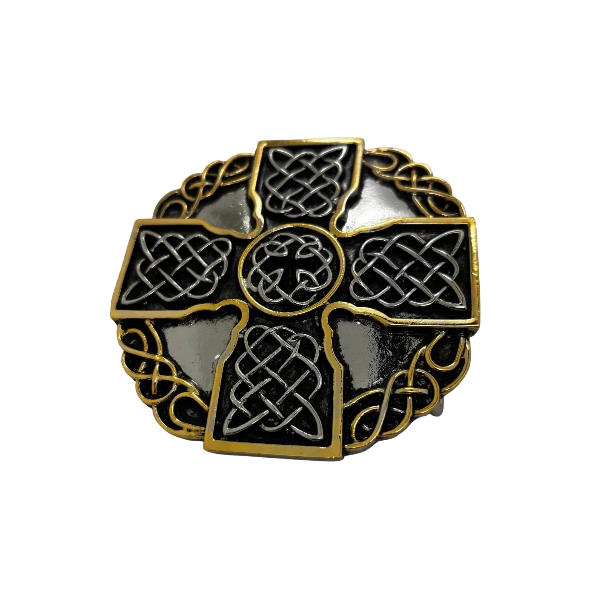 Celtic Cross Belt Buckle Flash My Buckle