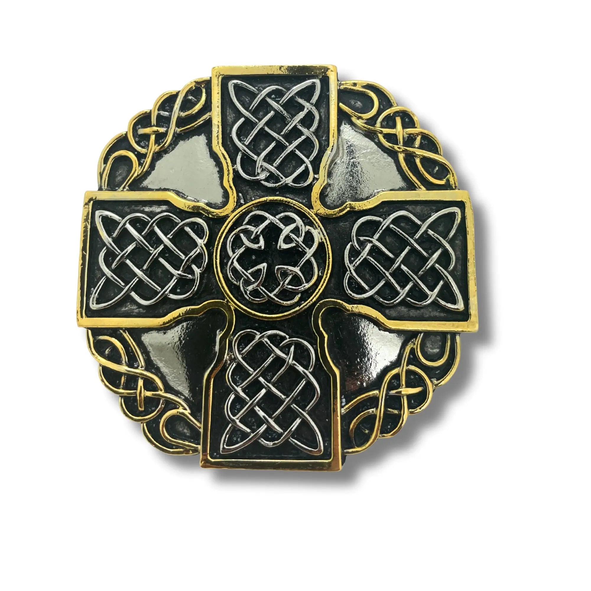 Celtic Cross Belt Buckle Flash My Buckle