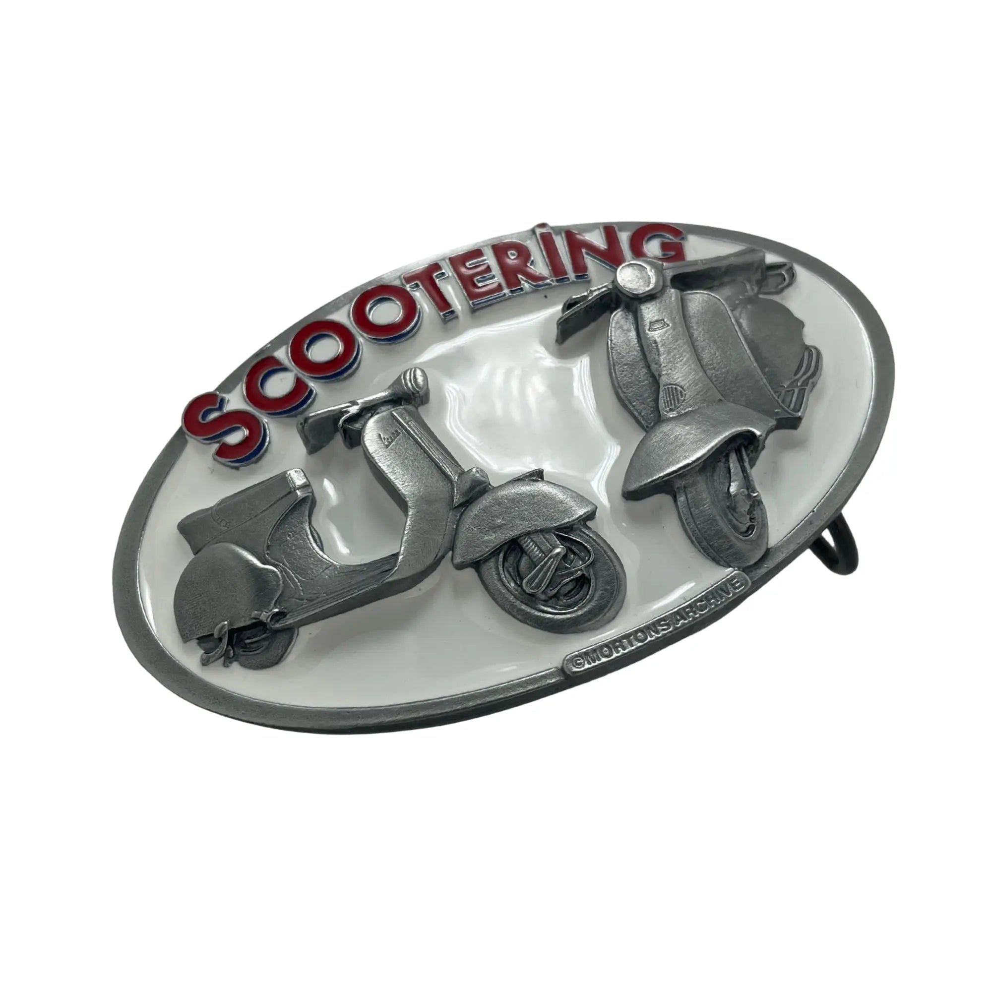 Vespa - Lambretta Belt Buckle Flash My Buckle
