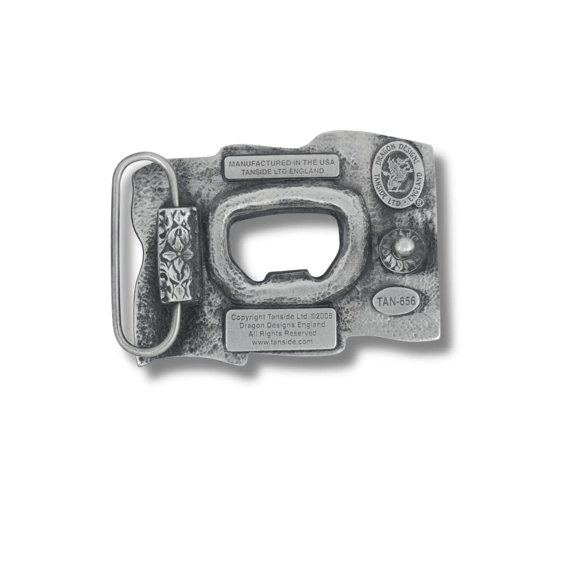 Union Jack - Bottle Opening Belt Buckle Flash My Buckle