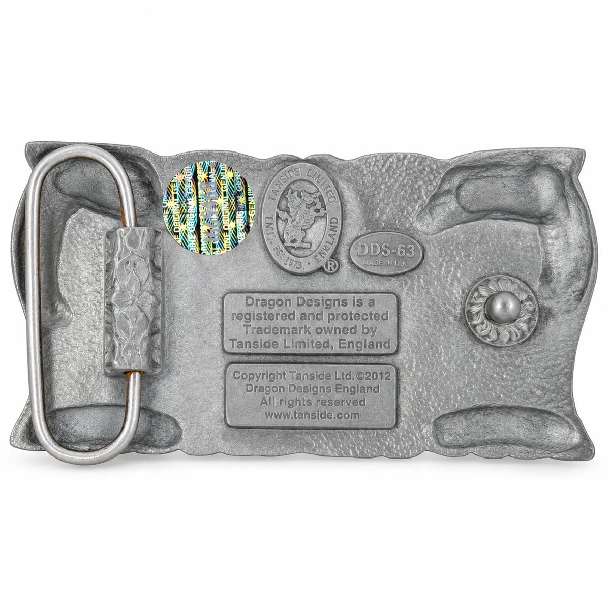 Celtic Birds Design Belt Buckle Flash My Buckle