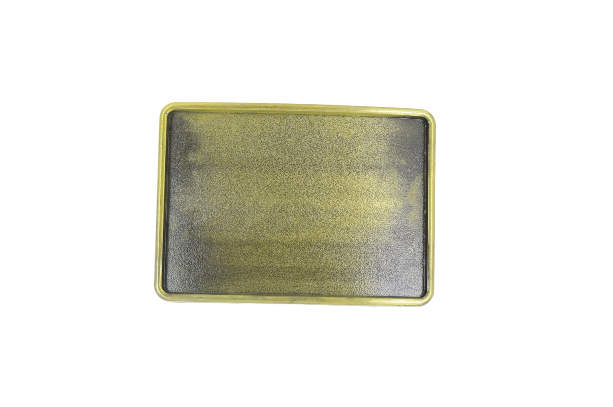 Bronze blank belt buckle