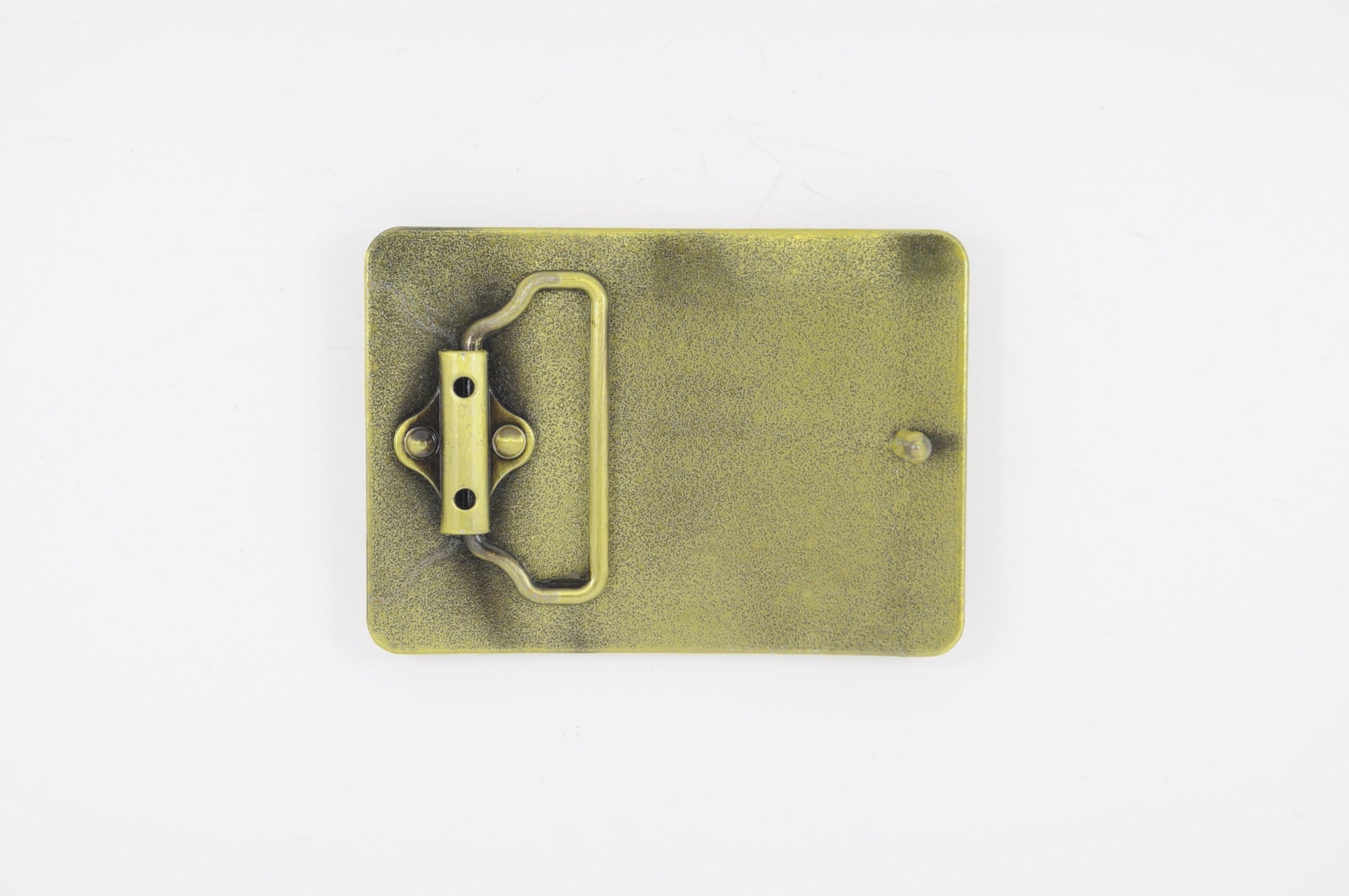 Blank Belt Buckle – Antique Silver or Brass - 90mm x 60mm - Fits 38mm 1.5" Belts