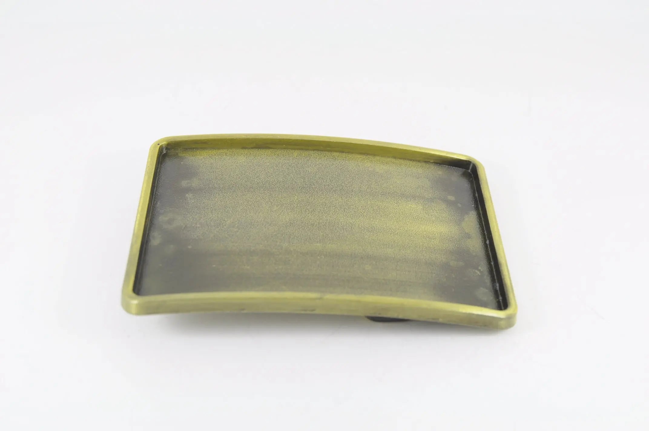 Blank Belt Buckle – Antique Silver or Brass - 90mm x 60mm - Fits 38mm 1.5" Belts Flash My Buckle