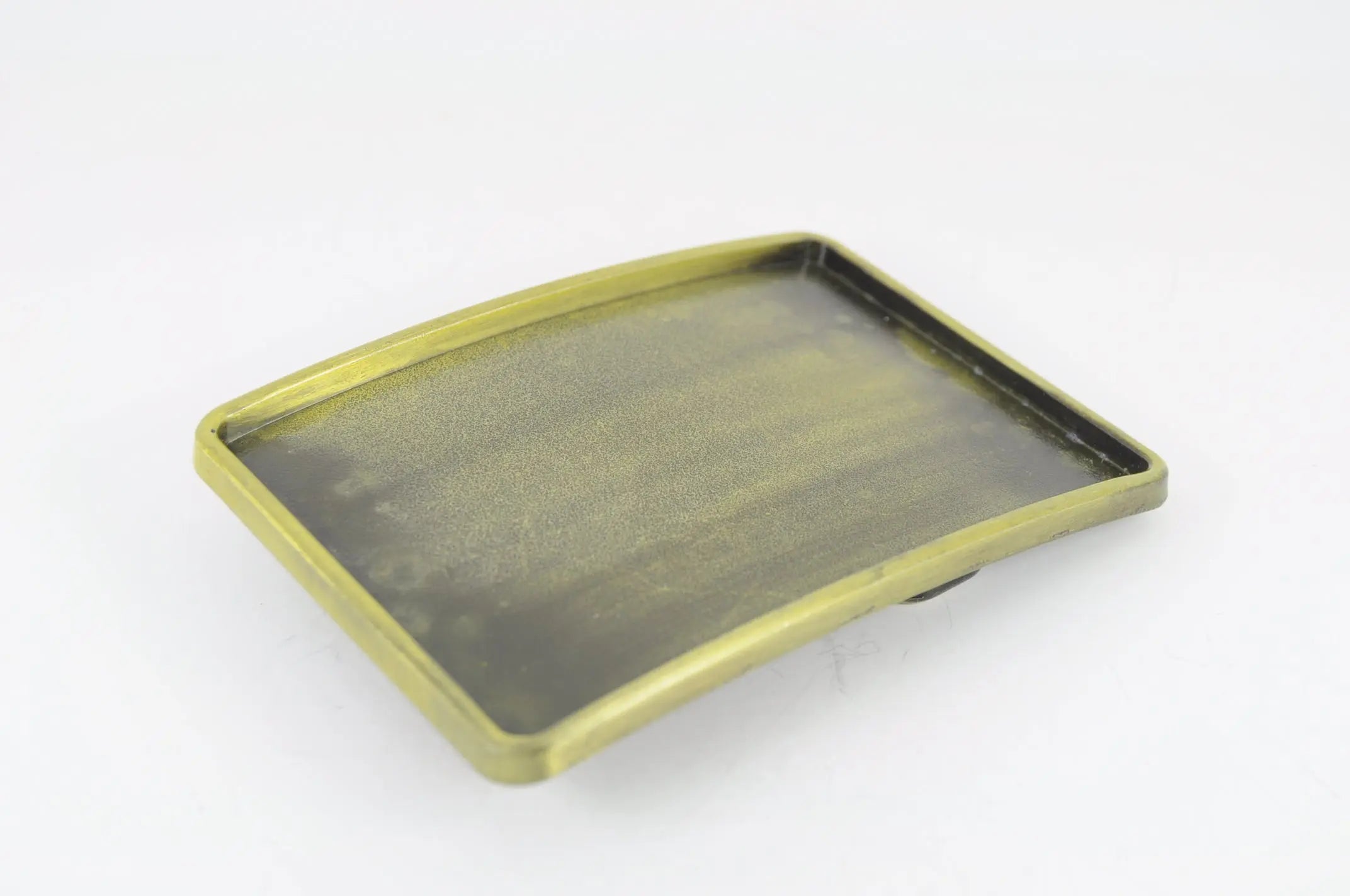 Blank Belt Buckle – Antique Silver or Brass - 90mm x 60mm - Fits 38mm 1.5" Belts Flash My Buckle