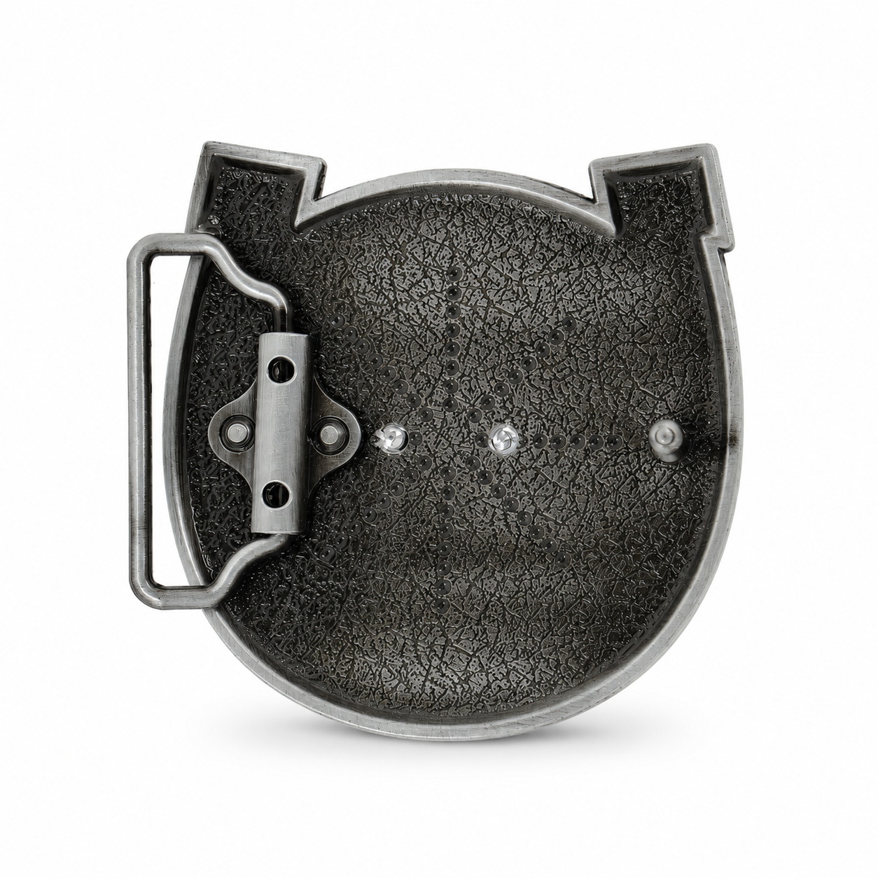 Horseshoe & Cowboy Boot Belt Buckle