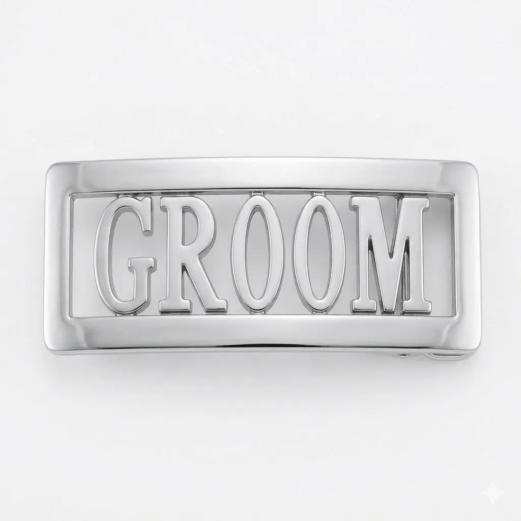 Groom Belt Buckle