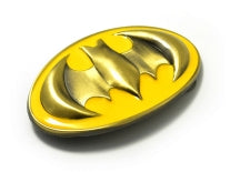 Batman Belt Buckle – Yellow & Gold Shield