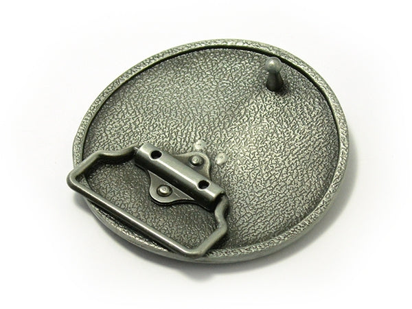 Battlestar Galactica Belt Buckle – Chrome BSG Logo