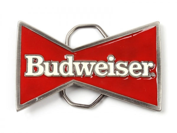 Budweiser Belt Buckle – Bowtie Logo Design