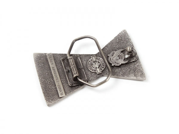 Budweiser Belt Buckle – Bowtie Logo Design