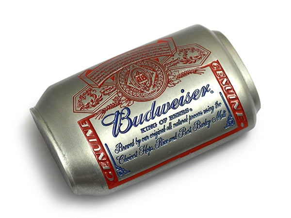 Budweiser Belt Buckle – Beer Can Design