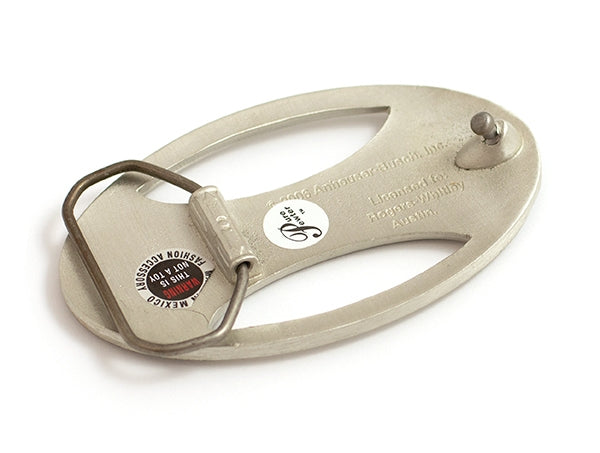 Budweiser Belt Buckle – Oval Logo Style