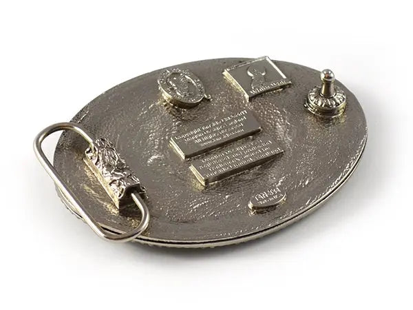 Bullet Chamber Belt Buckle – Revolver Style
