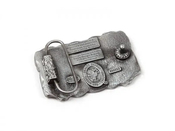 Celtic Belt Buckle – Twin Birds Design