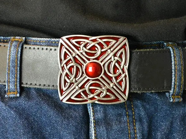Celtic Square Belt Buckle