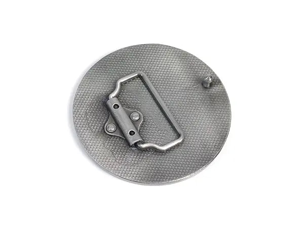 rear of deadpool belt buckle