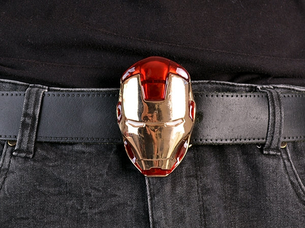 Iron Man Mask Belt Buckle