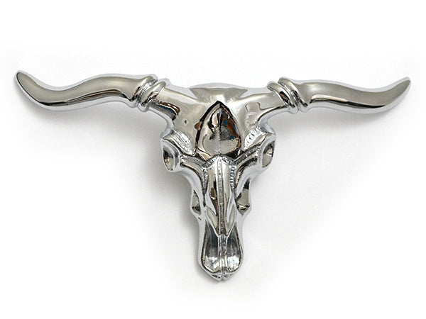Longhorn Steer Skull Belt Buckle