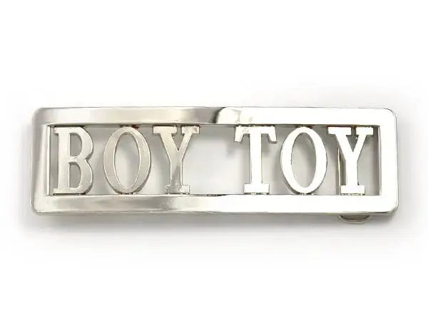 Madonna Boy Toy Chrome Belt Buckle Flash My Buckle
