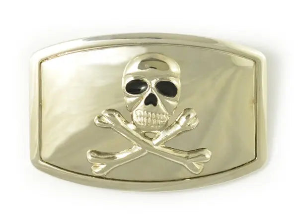 Pirate Skull & Crossbones Belt Buckle