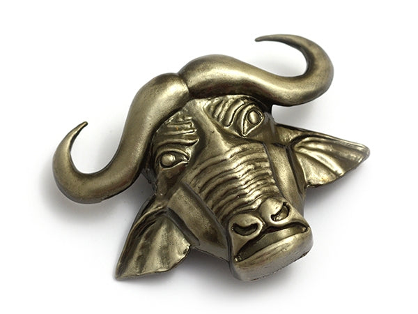 Buffalo Belt Buckle – Western Head Design