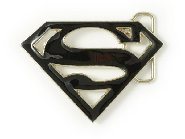 Superman Belt Buckle (Black)