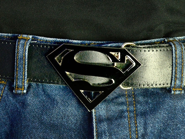 Superman Belt Buckle (Black)