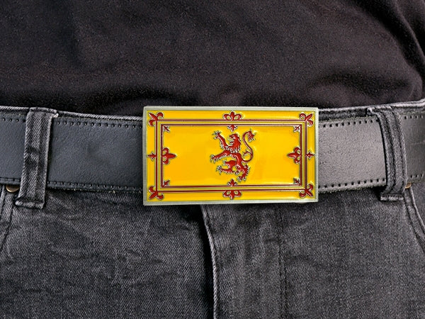 Scottish Lion Rampant Belt Buckle
