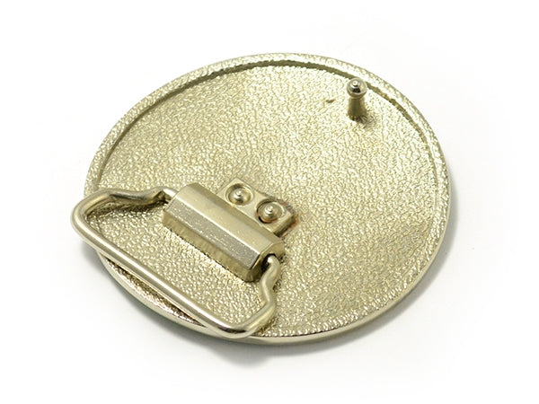 Thunder Cat Belt Buckle - Green and Silver