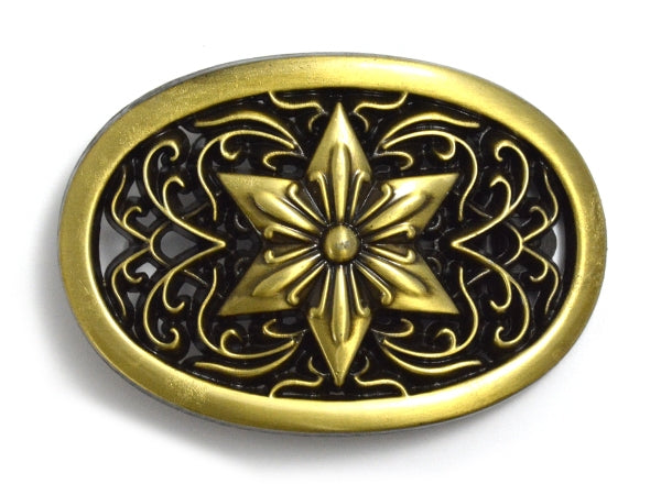 Western Star Gold Belt Buckle