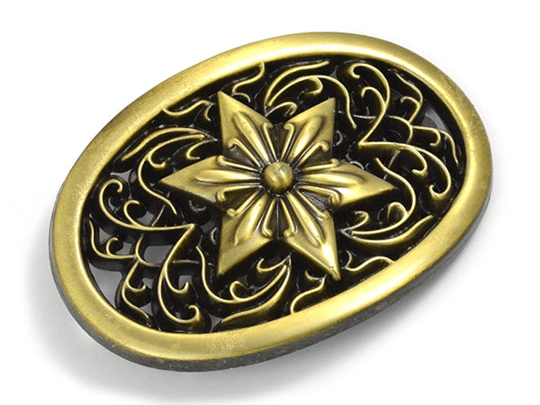 Western Star Gold Belt Buckle