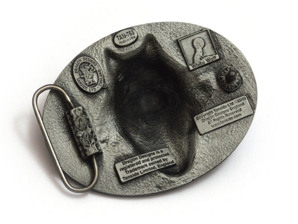 Wolf Head Belt Buckle