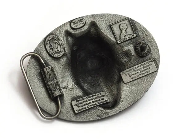 Wolf Head Belt Buckle