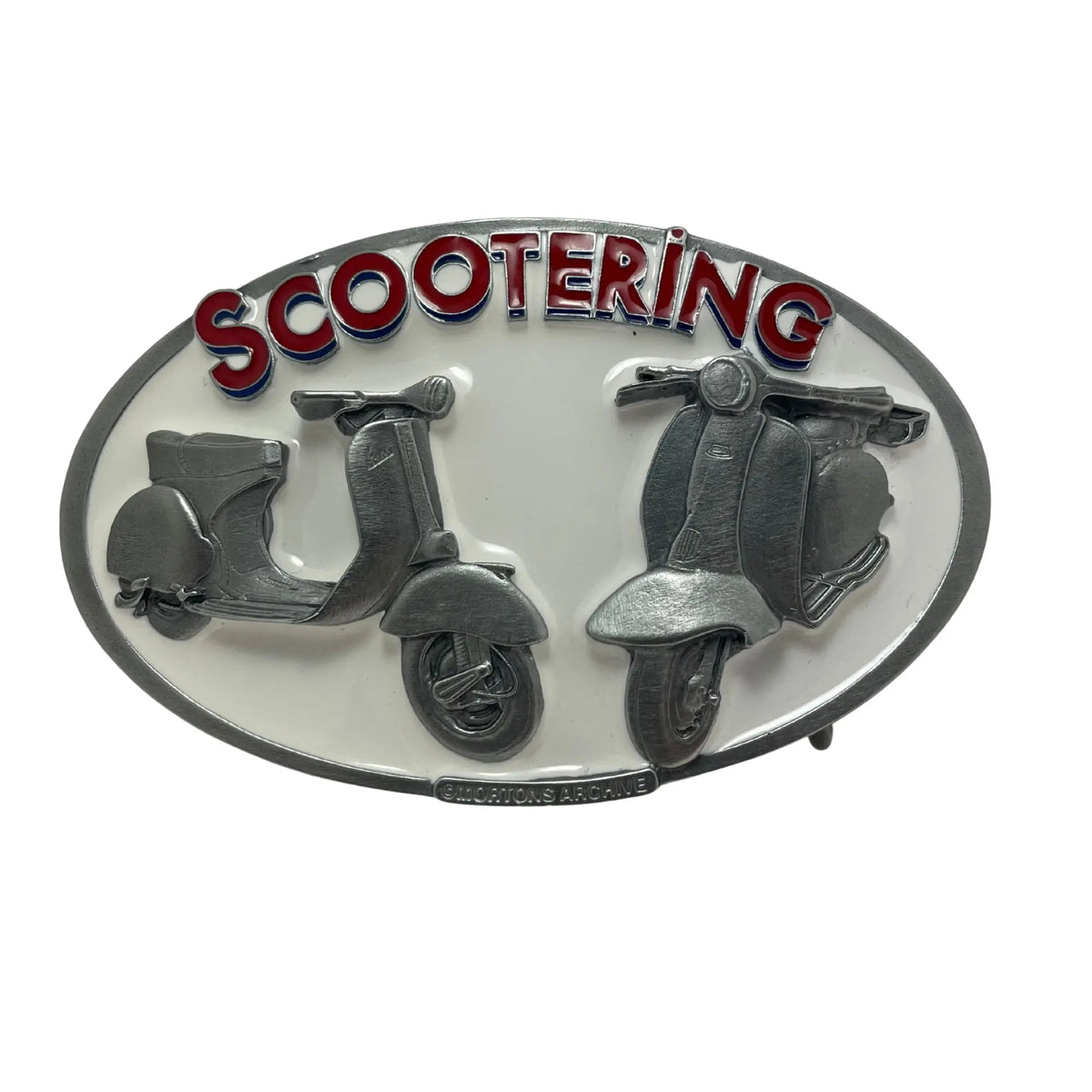Vespa Lambretta Scooters Belt Buckle