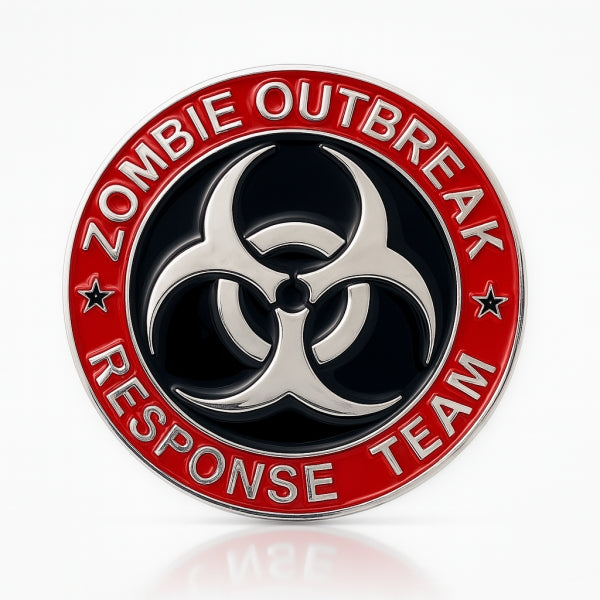 Zombie Outbreak Response Team Belt Buckle