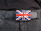 Union Jack Flag Belt Buckle