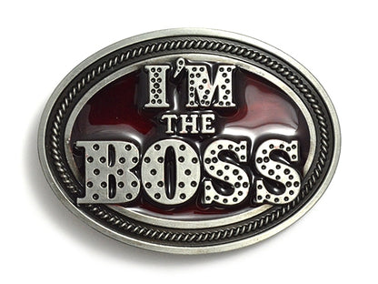 I'M THE BOSS Belt Buckle
