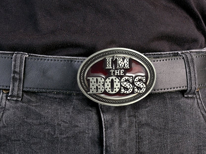 I'M THE BOSS Belt Buckle