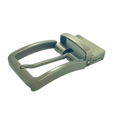 Reversible Belt Buckle - 35mm 1 3/8" - Easy Press Fitment Flash My Buckle