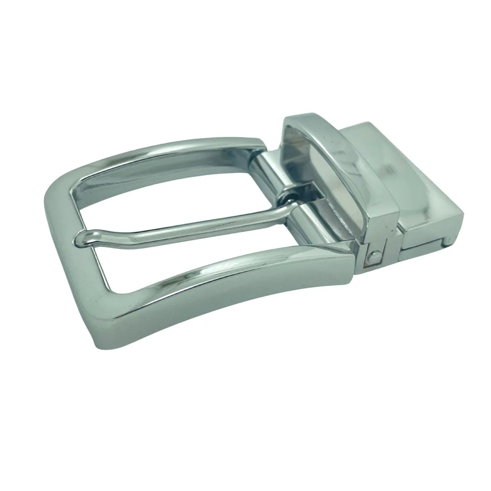 Reversible Belt Buckle - 35mm 1 3/8" - Easy Press Fitment Flash My Buckle