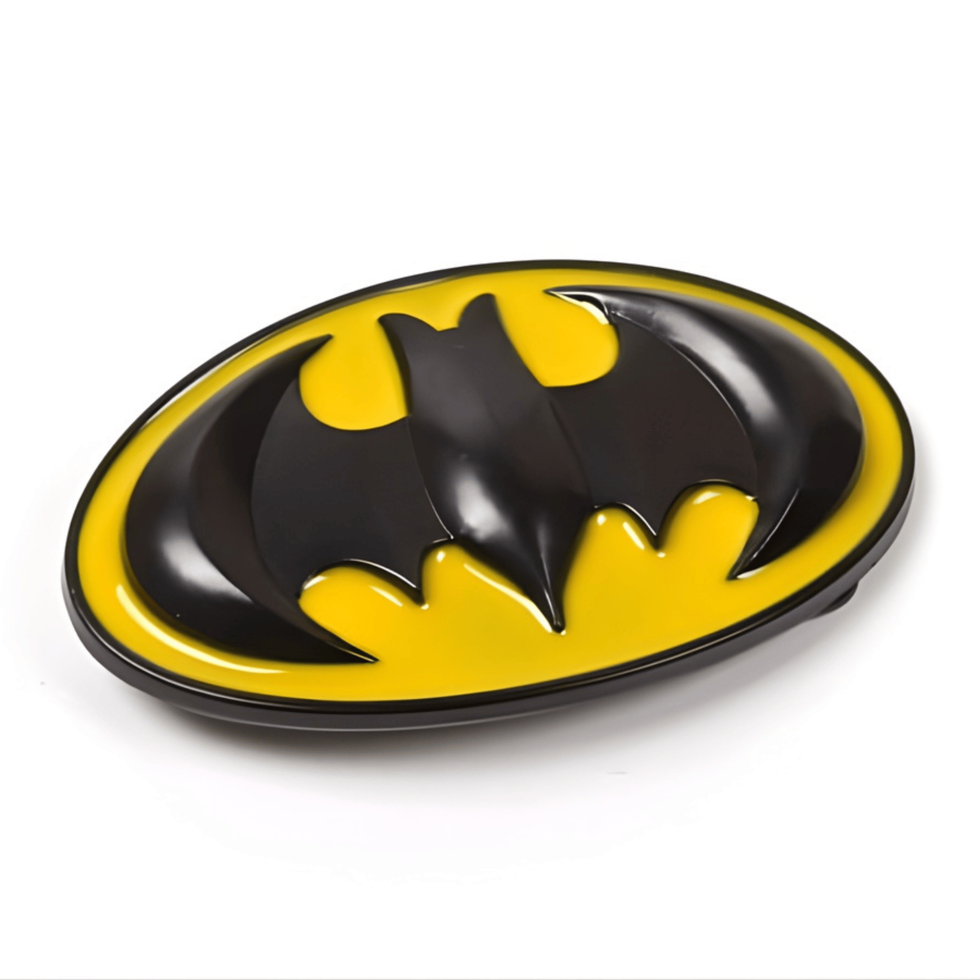 Batman Yellow & Black Shield Belt Buckle