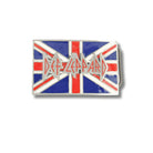 Def Leppard Union Jack Belt Buckle Flash My Buckle