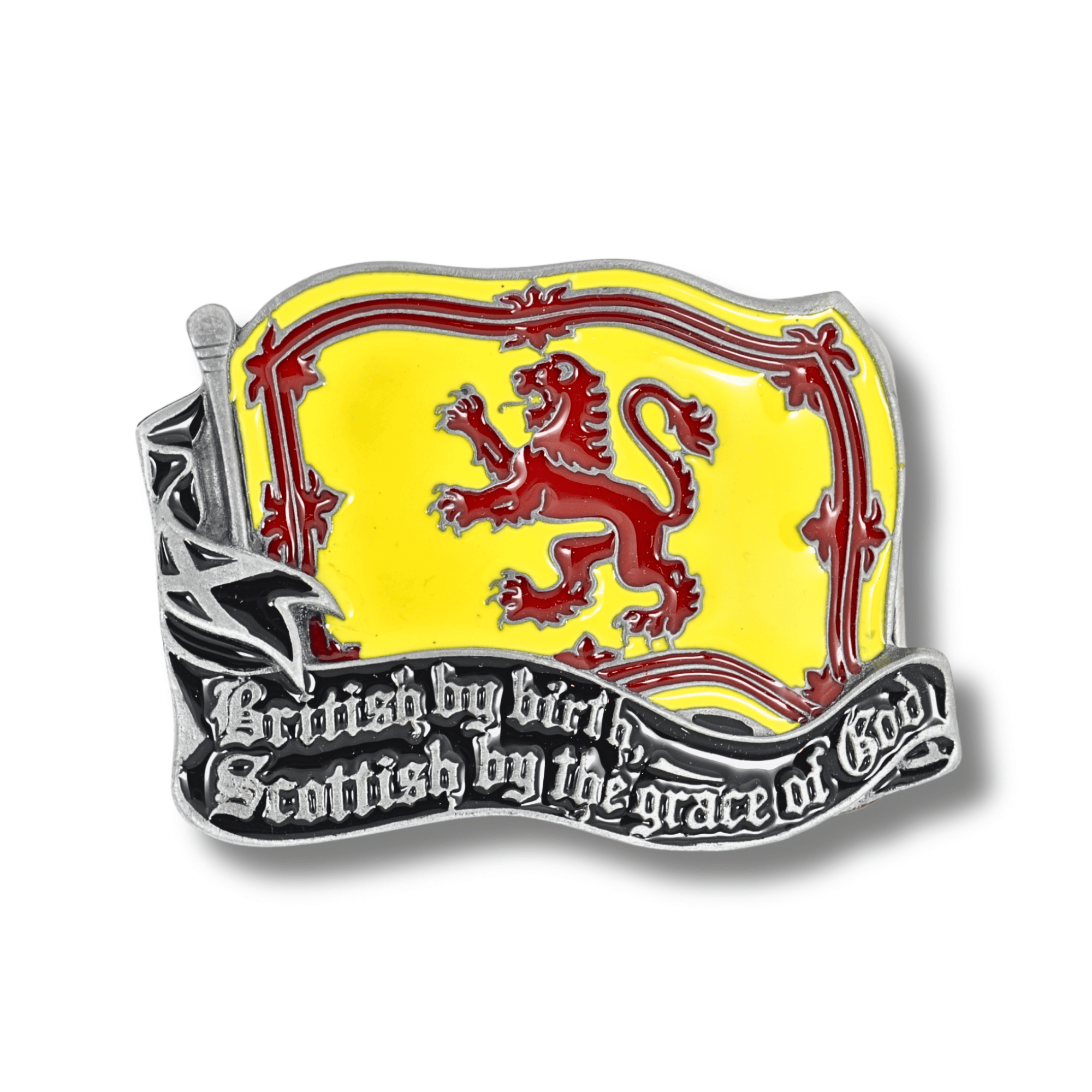Scottish By The Grace Of God Belt Buckle